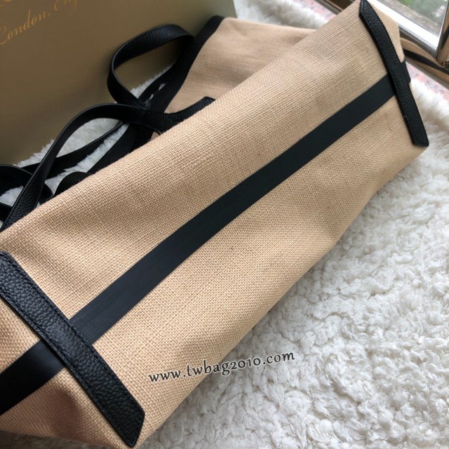 Burberry專門店新款購物袋吉安特包女包 巴寶莉雙面兩用托特包購物袋 yxb1352